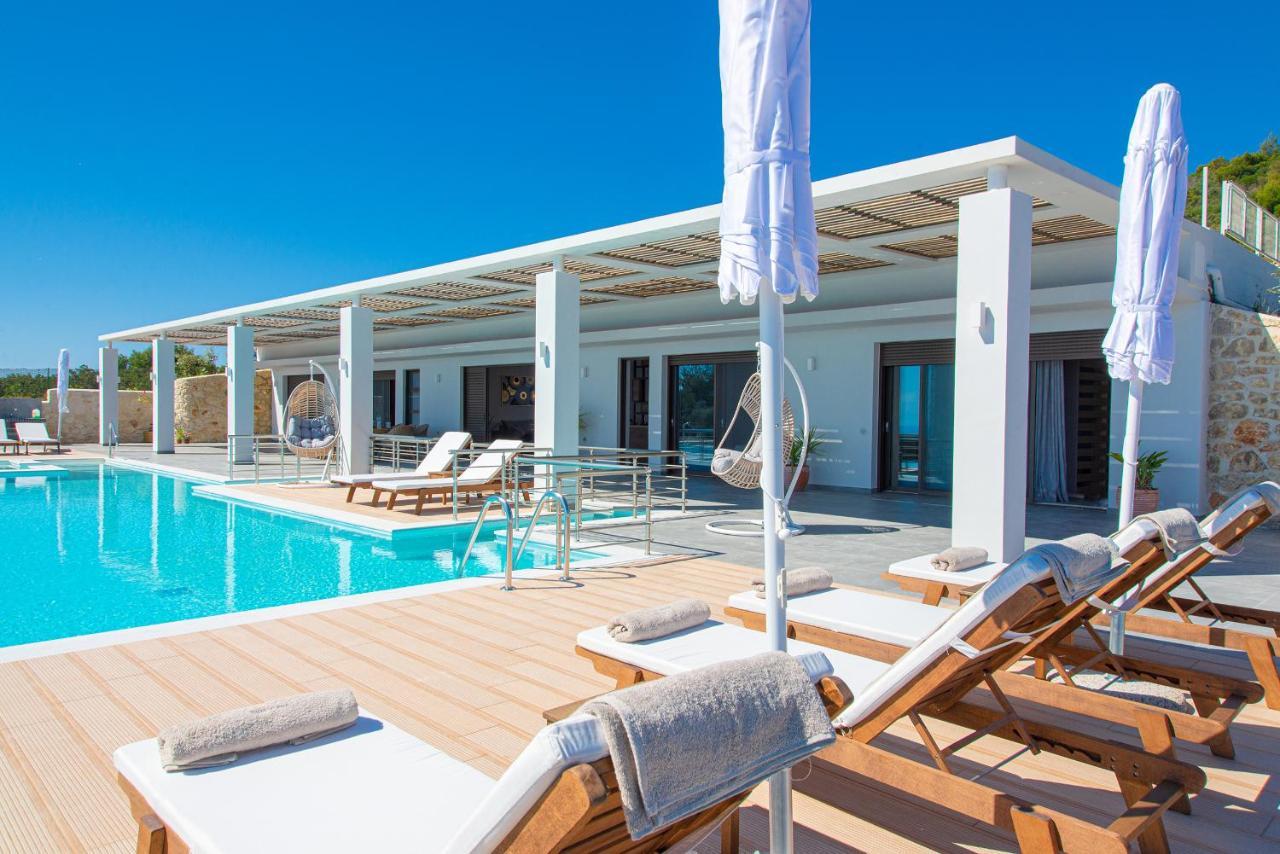 Villa Despina - Marathia View Private Luxury Villa Marathiás المظهر الخارجي الصورة