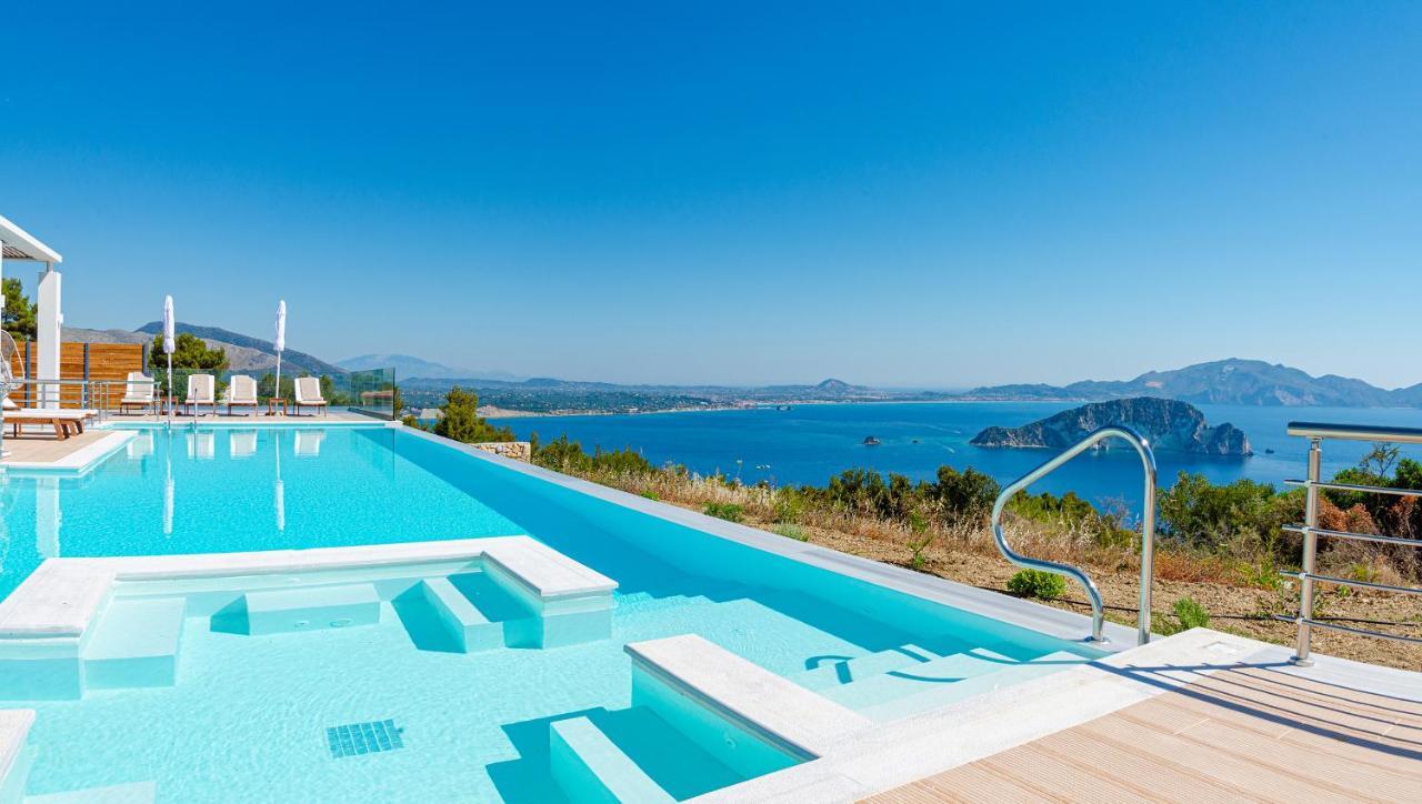 Villa Despina - Marathia View Private Luxury Villa Marathiás المظهر الخارجي الصورة