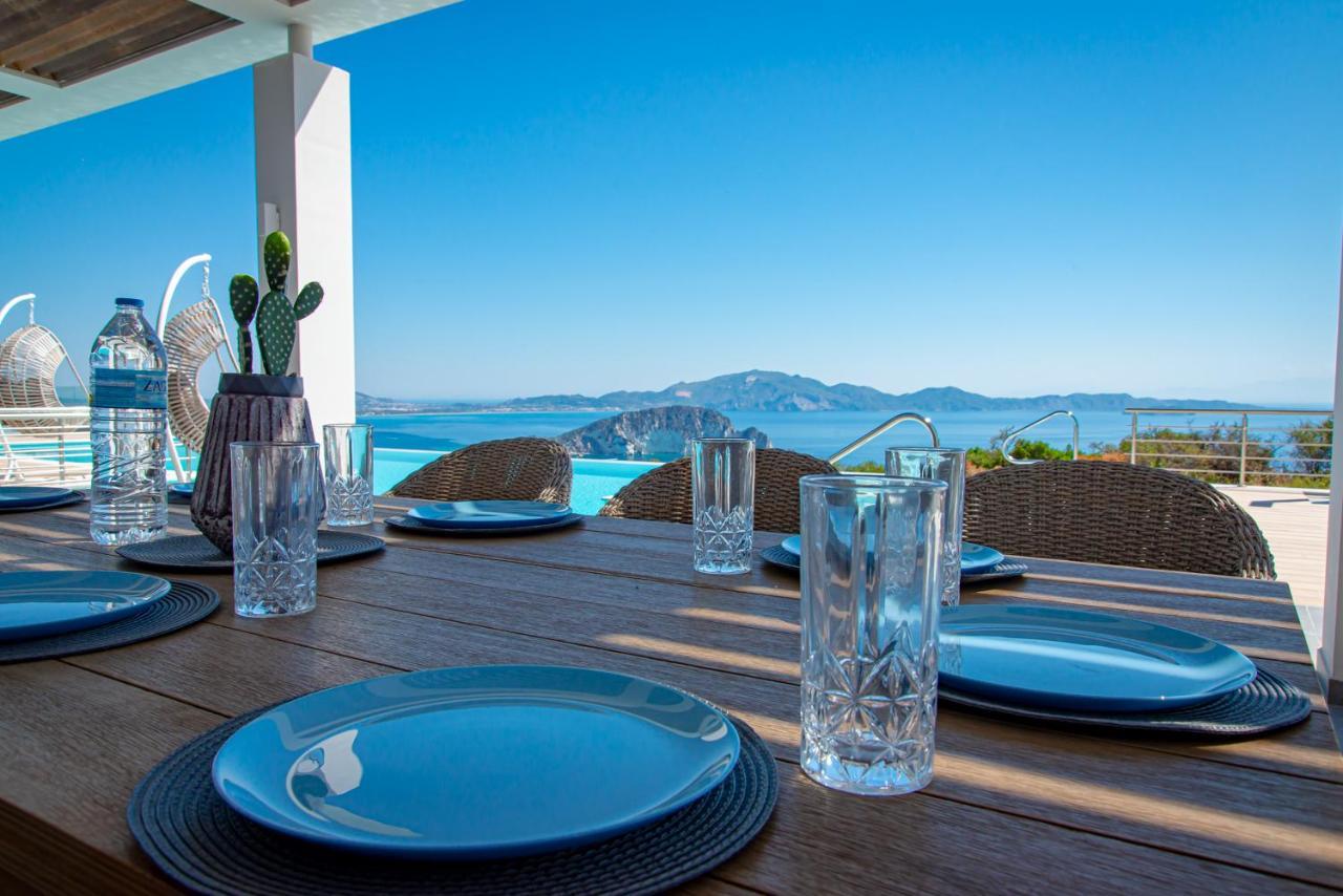 Villa Despina - Marathia View Private Luxury Villa Marathiás المظهر الخارجي الصورة