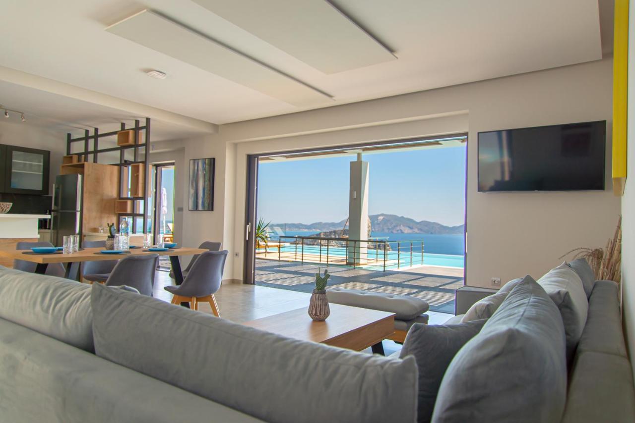 Villa Despina - Marathia View Private Luxury Villa Marathiás المظهر الخارجي الصورة