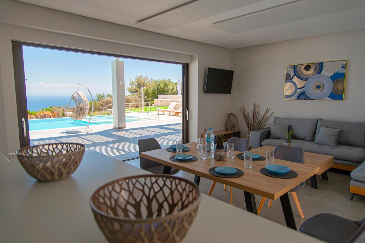 Villa Despina - Marathia View Private Luxury Villa Marathiás المظهر الخارجي الصورة