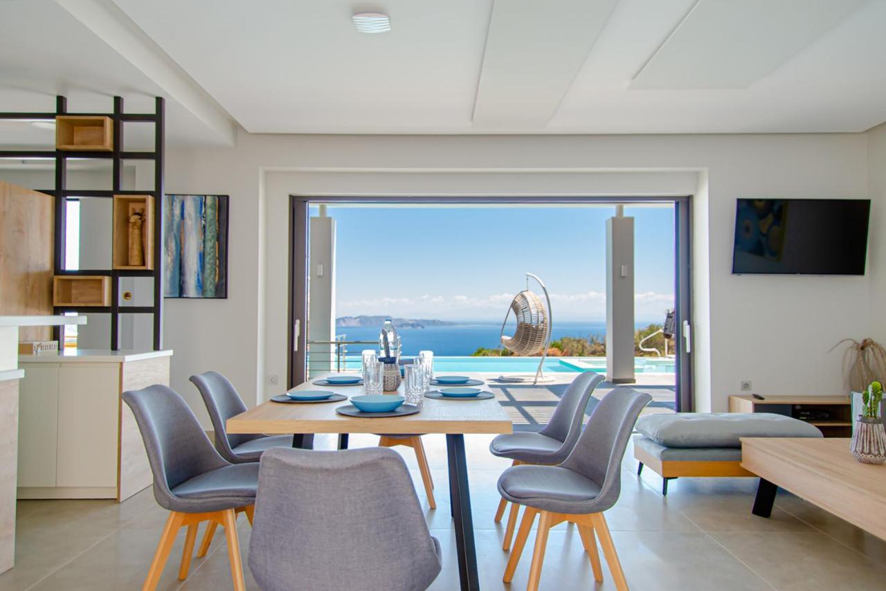 Villa Despina - Marathia View Private Luxury Villa Marathiás المظهر الخارجي الصورة