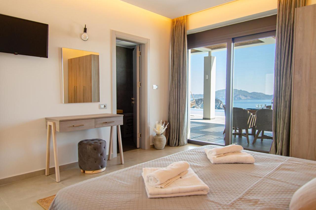 Villa Despina - Marathia View Private Luxury Villa Marathiás المظهر الخارجي الصورة