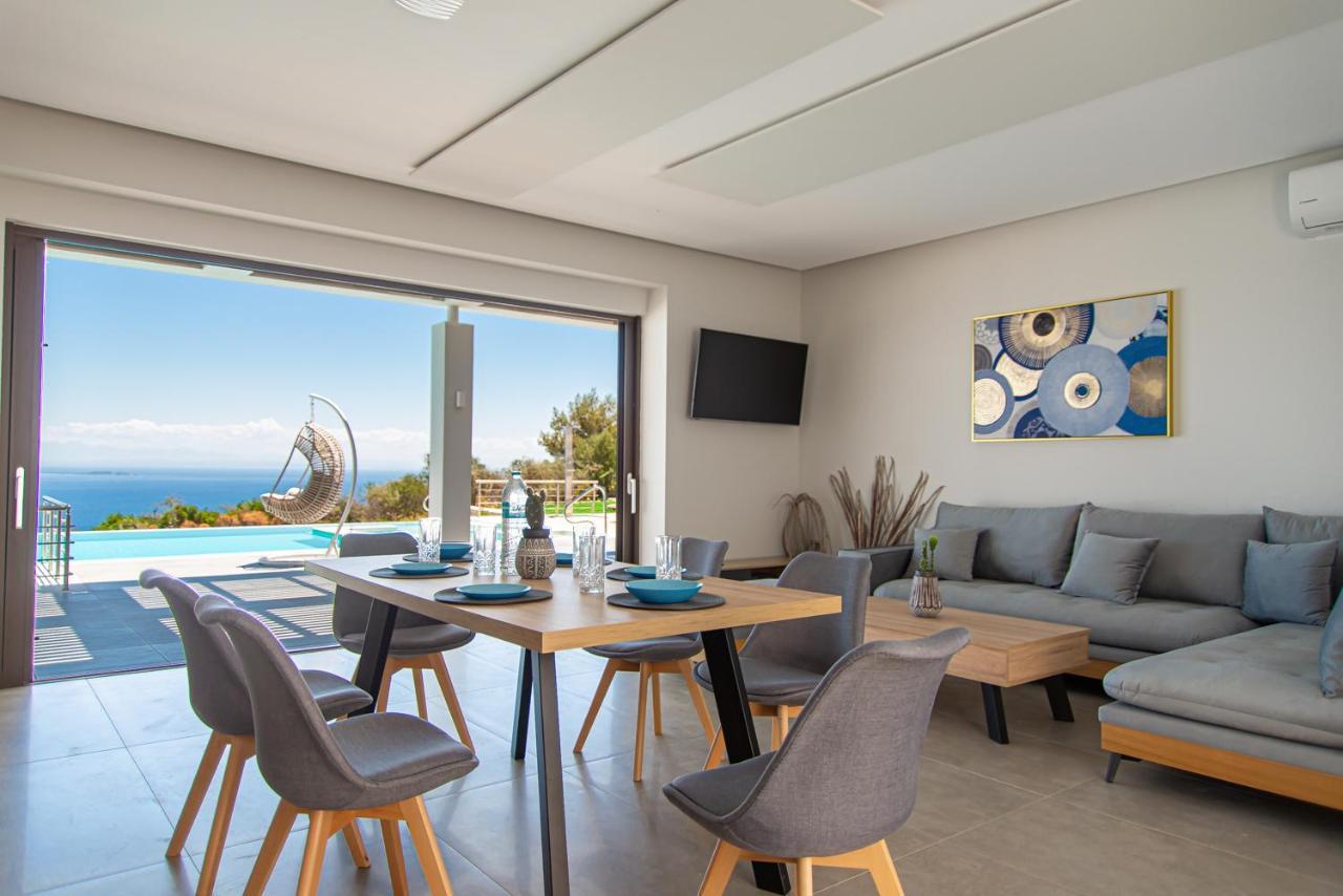 Villa Despina - Marathia View Private Luxury Villa Marathiás المظهر الخارجي الصورة