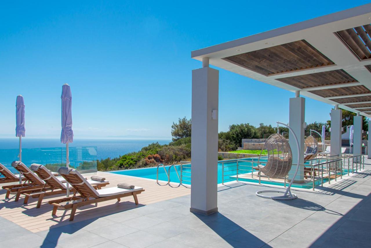 Villa Despina - Marathia View Private Luxury Villa Marathiás المظهر الخارجي الصورة
