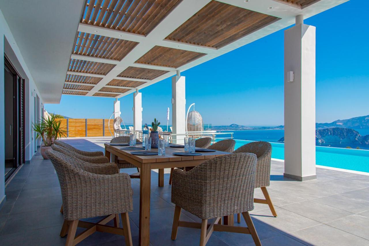 Villa Despina - Marathia View Private Luxury Villa Marathiás المظهر الخارجي الصورة