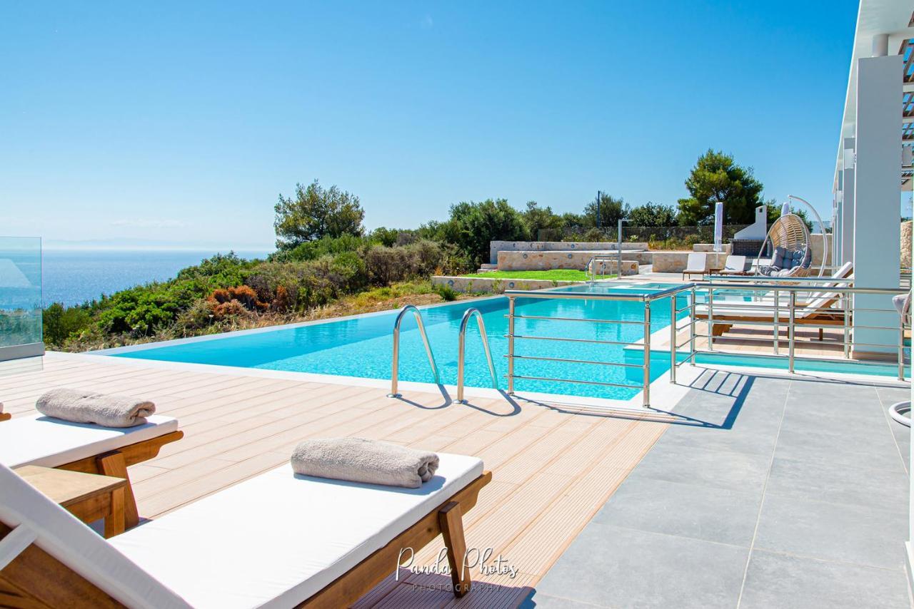 Villa Despina - Marathia View Private Luxury Villa Marathiás المظهر الخارجي الصورة