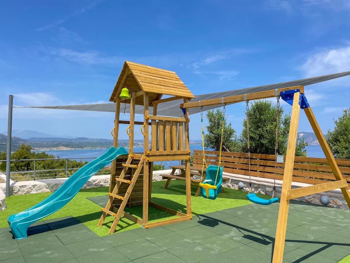 Villa Despina - Marathia View Private Luxury Villa Marathiás المظهر الخارجي الصورة
