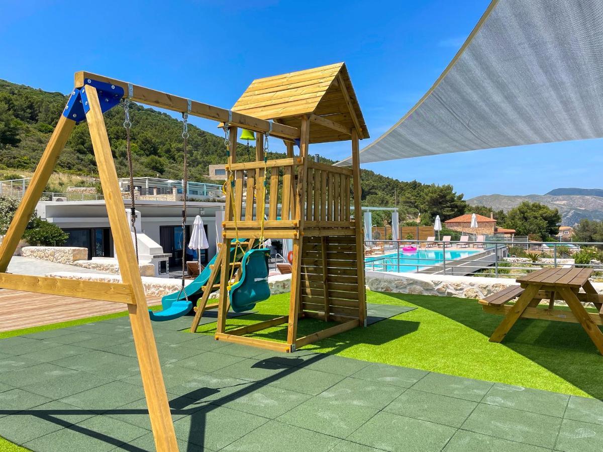 Villa Despina - Marathia View Private Luxury Villa Marathiás المظهر الخارجي الصورة